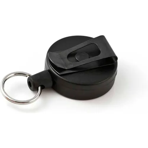 KEY-BAK MID6 #6 Retractable Key Reel with 36" Polyester Cord Durable Polycarbonate Case Belt Clip - Image 2