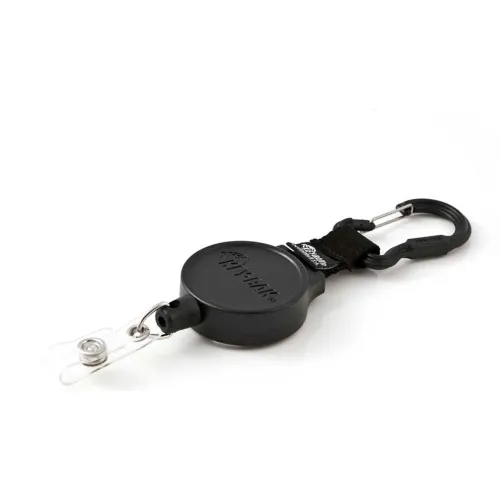KEY-BAK MID6 #6CID Retractable Key Reel w/36" Polyester Cord Polycarbonate Case Carabiner Clip