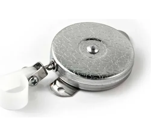 KEY-BAK Industrial #7LSC Retractable Key Reel with 24" Stainless Steel Chain Steel Bracket Mount