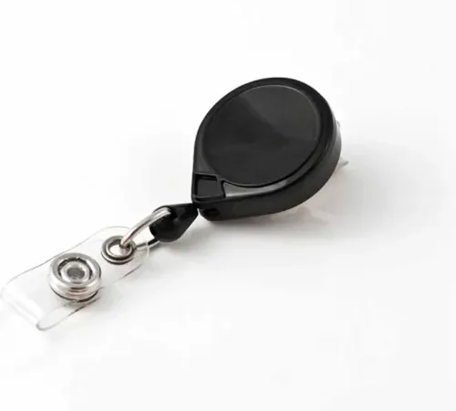 KEY-BAK MINI-BAK MB1D ID Retractable Key Reel with 36" Nylon Cord Swivel Bulldog Clip