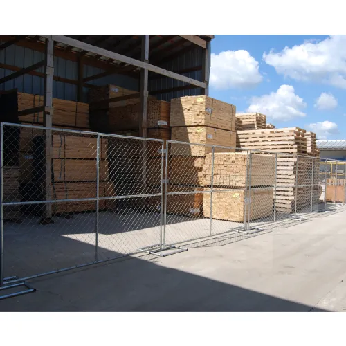 Galvanized Steel Construction Barrier Starter Unit, 7-1/2"L x 72"H - Image 3