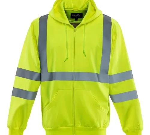 RefrigiWear Sweatshirt, Hi-Vis Lime, M