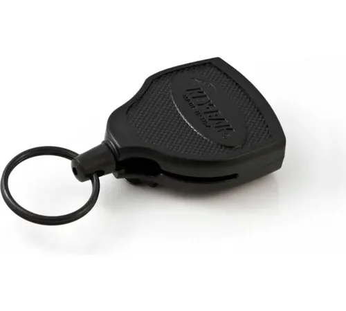 KEY-BAK #SUPER48 S48-SDK Locking Retractable Key Reel 36" Kevlar Cord Polycarbonate Case Belt Clip