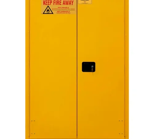 Durham Flammable Cabinet 30 Gallon Manual Close Door - 43"W x 12"D x 65"H