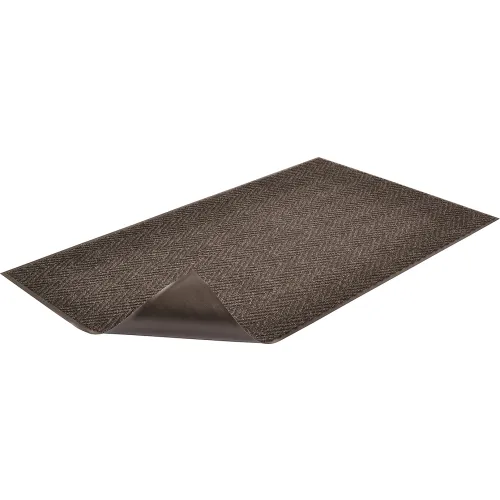 NoTrax® Chevron Indoor Entrance Mat 5/16" Thick 3' x 10' Charcoal - Image 4