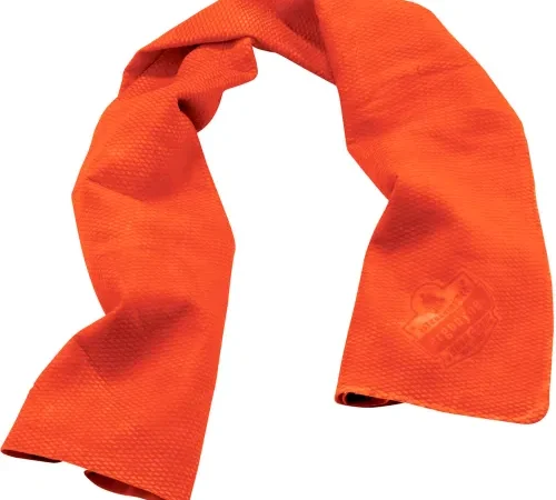 Ergodyne® Chill-Its® 6602 Evaporative Cooling Towel, Orange