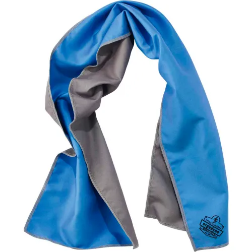 Chill-Its® 6602MF Evaporative Microfiber Cooling Towel, Blue