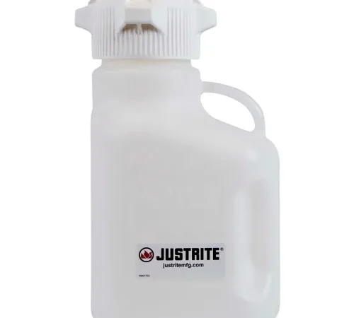 Justrite 12907 Carboy, HDPE, 2.5-Liter