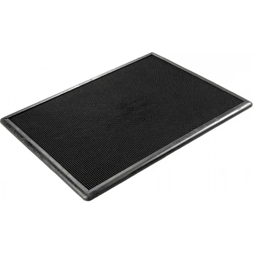Wearwell® Tall Wall Sanitizing Footbath Mat 2-1/2" Thick 2-1/2' x 3-1/4' Black - Image 3