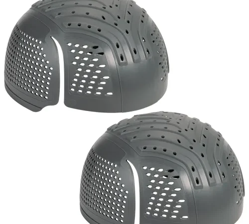 Ergodyne Skullerz 8945F(x) Universal Bump Cap Insert, Extra Venting, Charcoal, 2 Pack