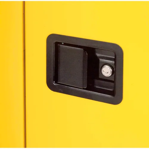 Global Industrial™ Flammable Cabinet, Manual Close Single Door, 24 Gallon, 23"Wx18"Dx65"H - Image 4