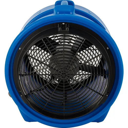 Global Industrial" 16" Confined Space Blower Fan, Rotomold Plastic, 1 Speed, 4000 CFM, 1 HP - Image 2