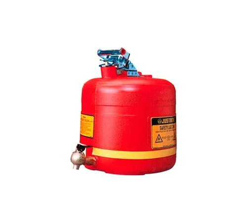 Shelf Can Safety Faucet At Bottom 5 Gallon Polyethylene, 14545
