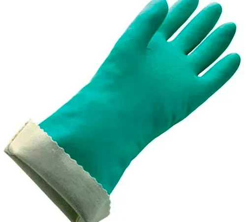 MAPA Stansolv AF18 Flock Lined X-Large Nitrile Gloves - 18 Mil Size 10, 1 Pair