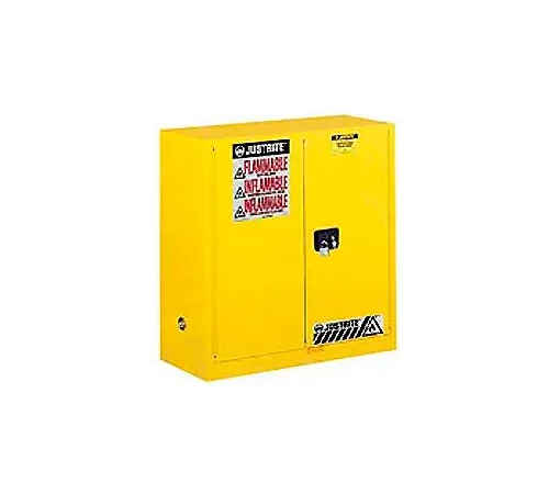 Justrite Flammable Cabinet With Manual Close Double Door 30 Gallon