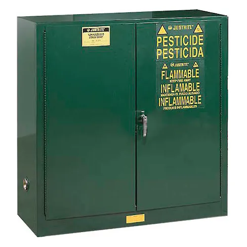 Pesticide Cabinet Manual Double Door 30 Gallon