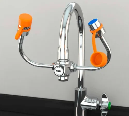 Guardian Equipment Faucet Mounted Eye Wash Unit, G1101
