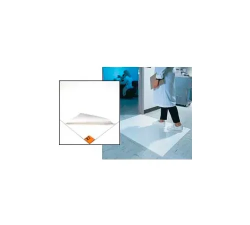 Wearwell® Clean Room Mat 3' x 3.75' White, Pack of 4