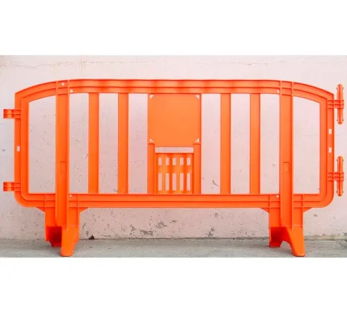 MOVIT® Plastic Barricade Extension, Interlocking, Orange
