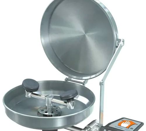 Guardian Equipment Eye/Face Wash Wall Mounted Stainless Steel Bowl and Cover, G1750BC