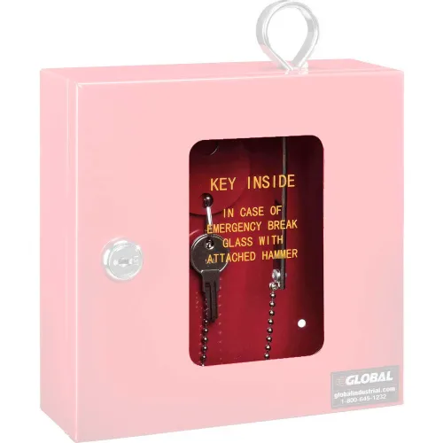 Global Safety Glass Replacement for Emergency Key Box, Price for Pack of 5