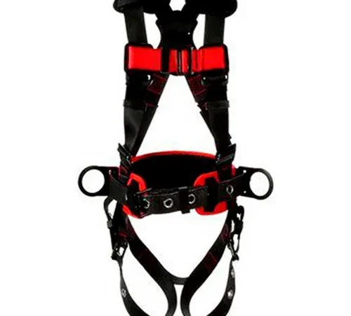 3M" Protecta® 1161310 Construction Positioning Harness, Tongue & Pass-Thru Buckle, XL