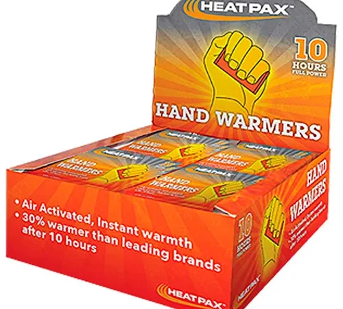 Occunomix Heat Pax 1100-80D Hand Warmers 40-Pack Display, 1100-80D