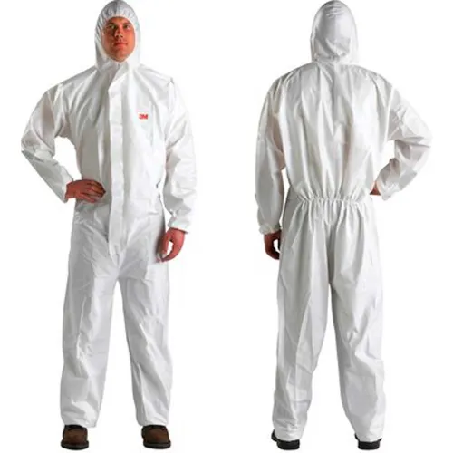 3M™ Disposable Coverall, Elastic Wrists & Ankles, Hood, White, 3XL, 4510-3XL, 20/Case