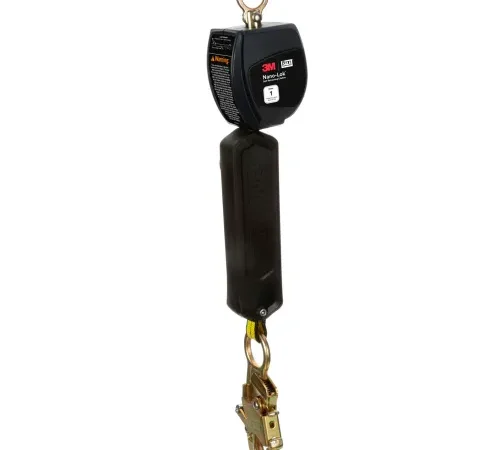 3M" DBI-SALA Nano-Lok Personal Self Retracting Lifeline w/ Steel Snap Hook, 2.27 lb. Wt., 6 Ft.