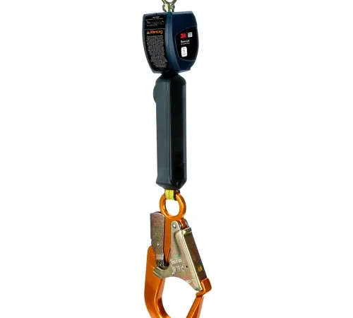 3M" DBI-SALA Nano-Lok Personal Self Retracting Lifeline w/ Rebar Hook, 2.726 lb. Wt., 6 Ft.