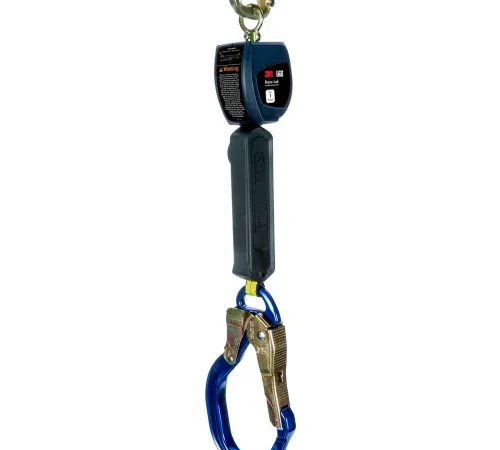 3M" DBI-SALA® Nano-Lok Personal Self Retracting Lifeline w/ Aluminum Web Rebar Hook, 6 Ft.