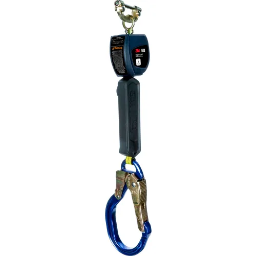 3M" DBI-SALA® Nano-Lok Personal Self Retracting Lifeline w/ Aluminum Web Rebar Hook, 6 Ft.