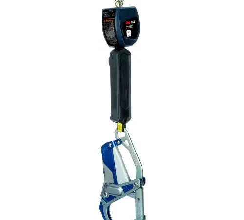 3M" DBI-SALA Nano-Lok Personal Self Retracting Lifeline W/Web Comfort Grip Hook, 3.2 lb., 6 Ft.