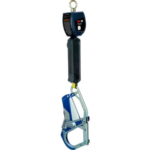 3M" DBI-SALA Nano-Lok Personal Self Retracting Lifeline W/Web Comfort Grip Hook, 3.2 lb., 6 Ft.
