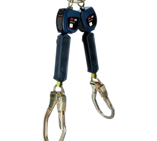 3M" DBI-SALA Nano-Lok Personal Twin-Leg Self Retracting Lifeline w/ Web Swivel Snap Hook, 6 Ft.