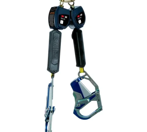 3M" DBI-SALA Nano-Lok Personal Twin-Leg Self Retracting Lifeline w/ Web comfort Grip, 6 Ft.