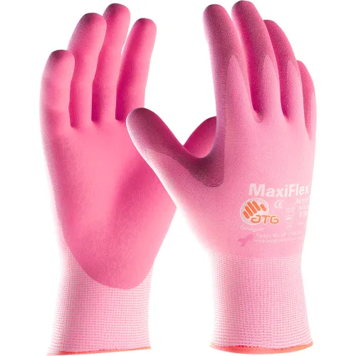PIP MaxiFlex 34-8264 12 Pairs Nitrile MicroFoam Nylon Grip Gloves, S - Pkg Qty 12