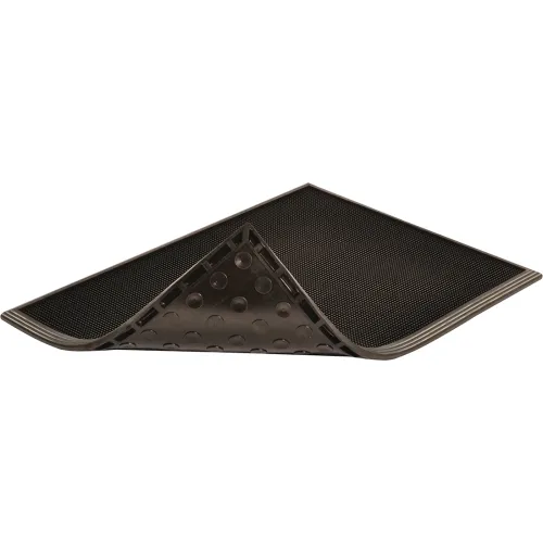 NoTrax® Sani-Trax® Disinfectant Entrance Mat 3/4" Thick 2' x 2-5/8' Black - Image 2