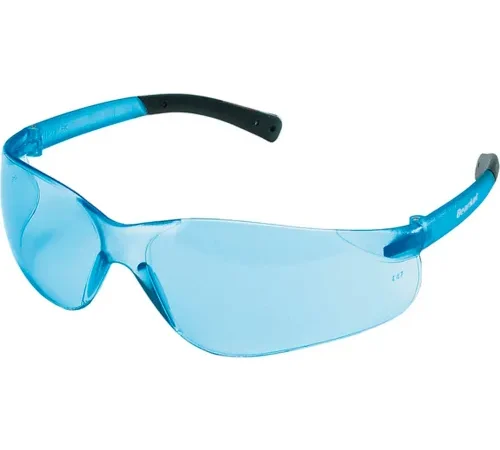MCR Safety® BearKat® BK113 Safety Glasses BK1, Light Blue Lens, Clear Frame