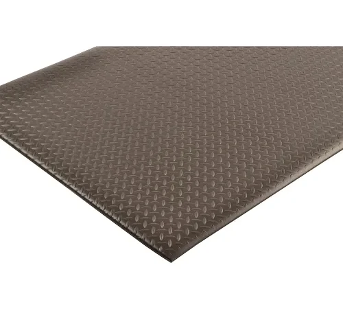 NoTrax® Diamond Sof-Tred™ Anti Fatigue Mat 1/2" Thick 4' x 60' Black