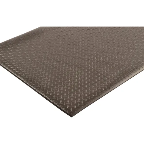 NoTrax® Diamond Sof-Tred™ Anti Fatigue Mat 1/2" Thick 4' x 60' Black