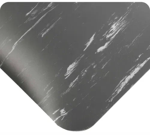 Wearwell® Tile-Top SpongeCote® Anti Fatigue Mat 7/8" Thick 4' x Up to 60' Charcoal