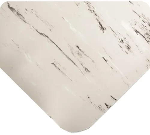 Wearwell® Tile-Top SpongeCote® Anti Fatigue Mat 7/8" Thick 4' x Up to 60' Gray