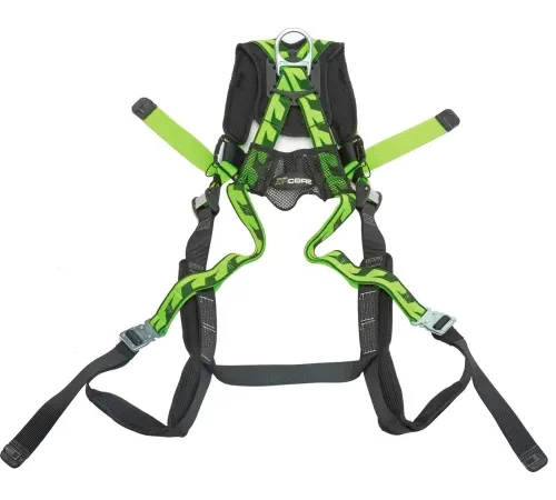 Miller AirCore" Harness, Quick-Connect Buckle, Green, AC-QC/UGN