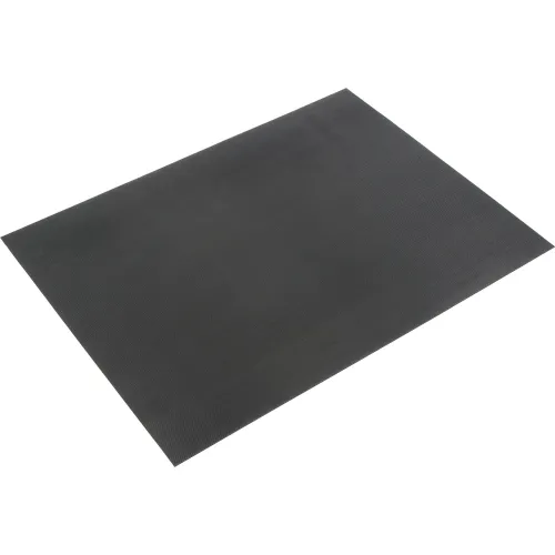 Durable Corporation Corrugated Rubber Runner 1/8" Thick 2' x 150' Black