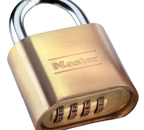 Master Lock® No. 175D Set-Your-Own Brass Combination Padlock - 2"W
