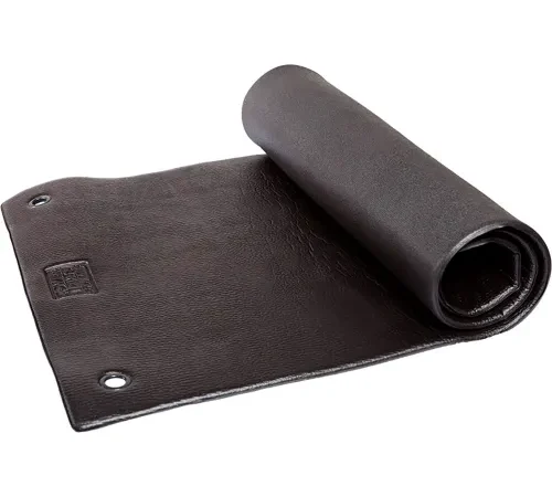 Power Systems Hanging Club Exercise Mat - 48"L x 24"W x 3/8" Thick - Jet Black