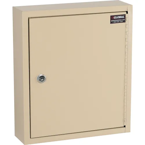 Global Industrial™ Key Cabinet - 60 Keys, Sand - Image 3