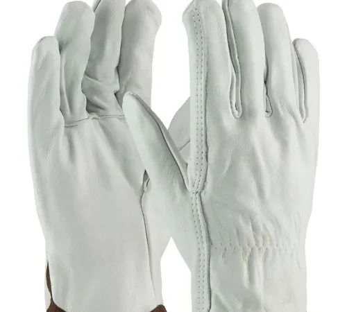 PIP Top Grain Cowhide Drivers Gloves, Straight Thumb, Quality Grade, L