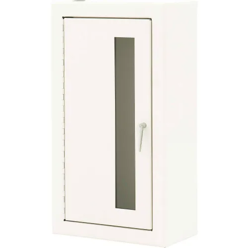 Potter Roemer Alta Steel Fire Extinguisher Cabinet, Breakable Glass Window, Surface Mount, 20-1/2"H